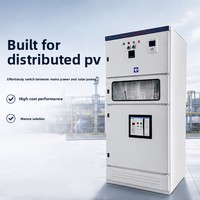Armoire photovoltaïque modulaire 400V personnalisable avec panneau de commande intelligent pour système de production d'énergie solaire