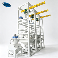 Système de compoudage de poudre PVC Sevenstars, unité de mélange chaud-froid, système d'alimentation automatique, ligne de production complète de profilés en PVC
