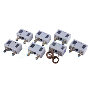 Double Control Controller for Parts Test Push Button Double Control 1/4 Flare for R404A <b>Ice</b> <b>Machine</b> Manual Check Pressu - Product Image 6