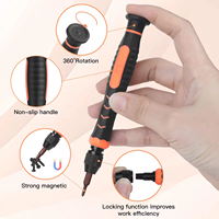 Kit de tournevis de précision de 38 pièces avec sécurité T5 T6 T8 T9 jeu de mini tournevis de démontage avec boîte portable