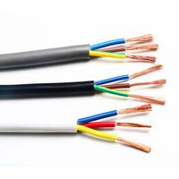 PVC isoliertes flexibles 2/3/4/5 Kern-RVV-Leiterglaskabel Strang-Mehrkernkabel 0,75 mm2/1,5 mm2/2,5 mm2/4 mm2 Haushaltskabel
