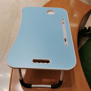 Folding the Computer <strong>Table</strong> on the Bed Children's Computer Desk Tablet <strong>Table</strong> <strong>Mini</strong> Computer <strong>Table</strong> - Product Image 4