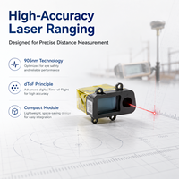 XD-S1000A2 Sensor Jarak Laser 1000m 905nm DToF Sensor Optik Fotolistrik untuk Mesin Pengujian Otomasi Industri