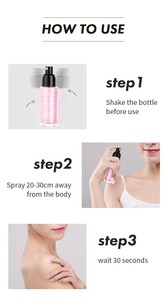 Bruma Facial Vegana con Brillo de Manzanilla MLM de Marca Privada, Spray con Vitamina E para Rostro y Cuerpo, Maquillaje Líquido con Purpurina, OEM ODM, Logotipo Personalizado - Product Image 3