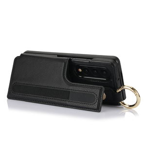 <span class=keywords><strong>Étui</strong></span> portefeuille classique antichoc en cuir pliable pour téléphone portable avec support pour <span class=keywords><strong>S</strong></span> <span class=keywords><strong>Pen</strong></span> pour Samsung Galaxy <span class=keywords><strong>Z</strong></span> <span class=keywords><strong>Fold</strong></span> <span class=keywords><strong>3</strong></span>/4/5/6 - Product Image 2