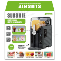 AOJA Nouveau Arrivage Machine à Crème Glacée et Granita Grande Capacité 2,6L Fabrication Maison Portative pour Usage Domestique