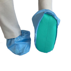 ที่คลุมรองเท้าใช้ซ้ำได้กันฝุ่นทำจากผ้าโพลีเอสเตอร์กันไฟฟ้าสถิตนุ่มกันฝุ่นสามารถนำกลับมาใช้ใหม่ได้ - Product Image 3