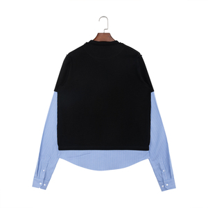T-shirt da uomo personalizzata nera girocollo a maniche corte con inserti in tessuto, maniche in jersey 100% cotone, vestibilità regolare, <span class=keywords><strong>logo</strong></span> stampato - Product Image 2