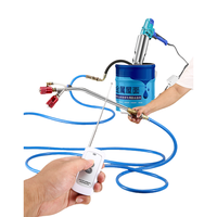 R8 Machine de pulvérisation de mastic de mortier de ciment de mur à vis à tube unique 220V pulvérisateur de plâtre de mortier électrique similaire au PFT