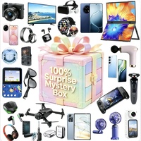 Caja Misteriosa de 2 Artículos Sorpresa, 100% de Reseñas Positivas, Incluye Gadgets Electrónicos como Auriculares y Relojes Inteligentes, Regalo Global