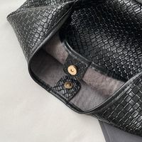 Sac fourre-tout en cuir PU pour femme, sac à bandoulière Hobo à poignée supérieure, grande capacité, souple, végétalien, portable, modèle unique
