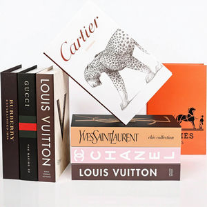 Moderne Engelse studie bureau ornamenten nep simulatieboeken in papier materiaal waterdicht milieuvriendelijk voor internetcafés - Product Image 5