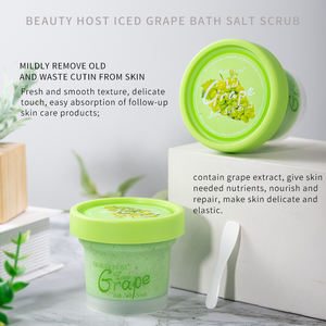 Lady Favorite 4 tipos de exfoliante corporal orgánico profundo EXFOLIANTE SUAVE eliminación de piel muerta calmante sedoso brillo cuidado corporal para Unisex - Product Image 5