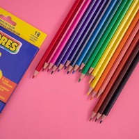 Ensemble de crayons en bois Glitter Artist 12/18/24/36/48 couleurs, boîte en papier, 7 pouces, pour enfants, fournitures scolaires