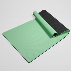 Tapete de Yoga TPE al por Mayor, de Alta Calidad, Duradero, Ecológico, de Doble Capa, Antideslizante, Impermeable, 8mm/6mm, con Logotipo Personalizado - Product Image 3
