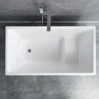 Baignoire autoportante en acrylique pour bébé, de différentes tailles, avec siège