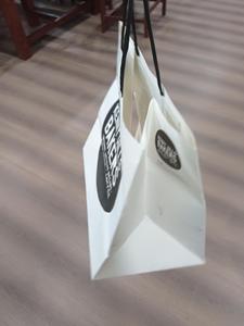 Giá tốt bánh sandwich cấp thực phẩm hình vuông bánh hamburger patty giấy vuông nướng giấy da thực phẩm Túi giấy với logo riêng của bạn - Product Image 5