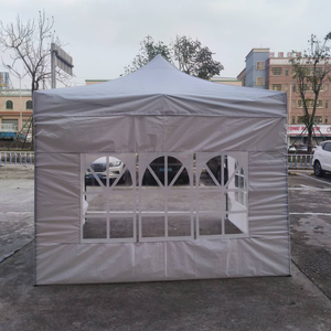 Tuoye 3x3m demir çerçeve Pop Up olaylar için fuar çadırı Buniess açık baskılı gölgelik özel çadır ile Logo - Product Image 4