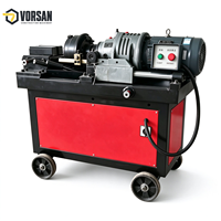 Machine à rouler les filets de barres d'armature de type lame OEM à tension personnalisée, machine à fileter BTS pour le traitement des barres d'acier de 12 mm à 40 mm
