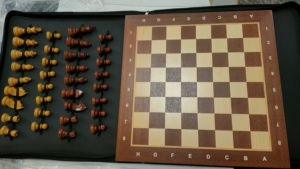 (Personnalisé/prêt à l'emploi) Ensembles de plateau de <span class=keywords><strong>jeu</strong></span> <span class=keywords><strong>d</strong></span>'échecs faits à la main de bonne qualité pour l'extérieur et la fête - Product Image 4