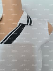 2025 Benutzer definiertes Logo Damen Polo Weste und Hose Minirock 2-teiliges Set Damen Sport Jumps uit Club Gym Gym Stram pler Jumps uits Frau - Product Image 4