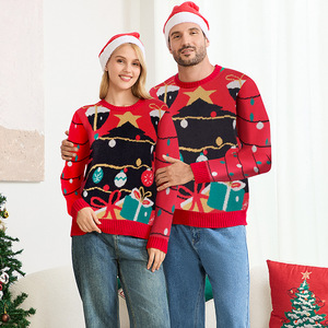 <span class=keywords><strong>Pull</strong></span> <span class=keywords><strong>de</strong></span> Noël <span class=keywords><strong>moche</strong></span> pour femmes et enfants - Polyester rayonne anti-boulochage tricoté avec motif <span class=keywords><strong>de</strong></span> personnage - Hiver - Product Image 2