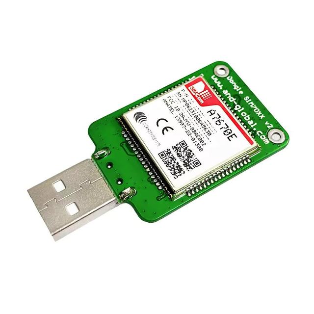 USB Dongle A7670E LASE Cellular A7670E 4G Dongle With 4G Antenna Support 4G LTE-CAT1 A7670E European Band