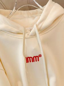 Sudadera con Capucha de Punto para Mujer, Estilo Casual y Holgado, con Bordado de Letras, Antiarrugas y Antiretráctil - Product Image 3