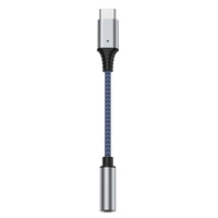 Adaptateur USB C vers USB C 60W avec prise audio 3,5 mm et USB-C, charge rapide PD et convertisseur DAC pour téléphone portable, neuf