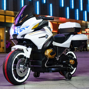 <span class=keywords><strong>Moto</strong></span> électrique pour enfants 12V avec roues d'apprentissage – Jouet véhicule à batterie pour le divertissement - Product Image 2