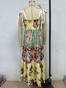 Robe Femme Nouveau Design Elégant Bohemian <span class=keywords><strong>Rhapsody</strong></span>: Robe Sundress à plusieurs niveaux Look élégant Taille Robes Sexy - Product Image 6