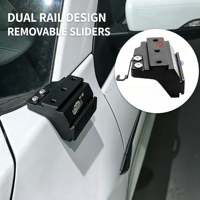 Support de montage rapide pour projecteur LED sur montant A sans perçage de haute qualité pour Changan Hunter Lantuo Pickup – Kit d'extension à dégagement rapide