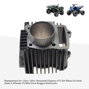 GOOFIT 52,4mm del trazador de líneas del cilindro del Kit de reconstrucción de 4 tiempos <span class=keywords><strong>110cc</strong></span> del motor de la motocicleta ATV Go Kart de la bici de la suciedad Pit Bike - Product Image 5