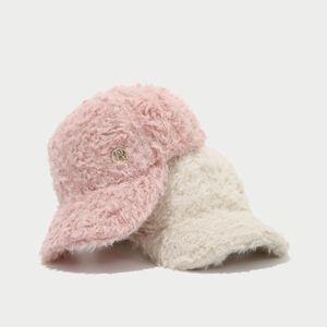 หมวกเบสบอลแฟชั่นหนานุ่ม 6 แผง รุ่นใหม่ล่าสุดประจำฤดูหนาวปี 2025 สำหรับกิจกรรมกลางแจ้งในฤดูหนาว พร้อมแถบตีนตุ๊กแก - Product Image 2