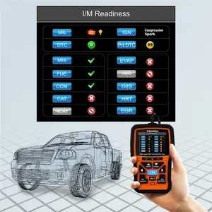 El más nuevo sistema completo de mantenimiento automotriz probador de batería rápido Control bidireccional lector de código de coche instrumento de diagnóstico DIY