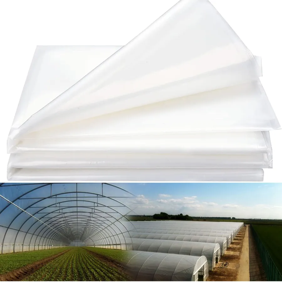 Serre de film plastique traitée aux UV agricole végétal de nouveau style à vendre