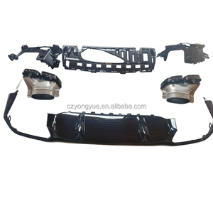 Ốp khuếch tán cản sau bằng sợi carbon W213 nâng cấp E 53 E53 E63 AMG dành cho Mercedes Benz E Class W213 2021 2022 2023+ - Product Image 4