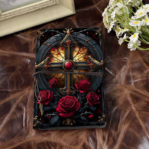 Cuaderno compacto A6 hecho a mano, esencial para estudiantes de primer año universitarios, ideal para notas de conferencias y discusiones de seminarios con Cross Ro - Product Image 2