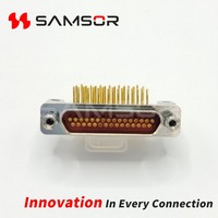 Connecteur électrique Micro-D J30J de haute qualité, connecteur de montage sur panneau PCB à angle droit J30J-31ZKW