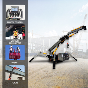 2025 Sản phẩm mới Spider Crane 3ton Telescopic ARM DIESEL Spider Crane với giá tốt nhất - Product Image 3