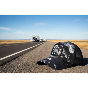 Cappello Trucker con Visiera in Rete, Regolabile a 6 Pannelli, Casual, Traspirante, Impermeabile, Unisex per Adulti, Primavera-Estate - Product Image 2