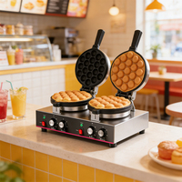Hoge capaciteit dubbelzijdige omeletmachine voor hotels, automatische constante temperatuur, roestvrij staal, snel & consistente resultaten