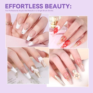 Juego de Pinceles para Uñas Acrílicas: Tamaños 6, 10, 14, Pinceles Profesionales para Uñas, Herramienta de Manicura para Aplicación de Acrílico - Product Image 4