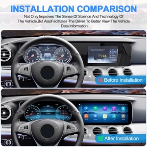 Navihua Dual Screen Digital Cluster LCD Auto Meter Android <b>Car</b> Radio Multimedia Carplay <b>for</b> Mercedes Benz E Class W213 2016-2018 - Product Image 2