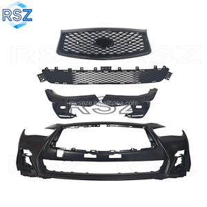 Kit de Carrocería Delantera RAYSEZE Q50L para Infiniti 2018 Q50, Parrilla Inferior Deportiva, Soporte para Faros Antiniebla 62022-6HJ1H 62310-6HH0K <span class=keywords><strong>Infinite</strong></span> - Product Image 3