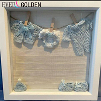 EF2638SS 6.5 X7CM Baby party Häkeln Mini kleid Gefälligkeiten für Mini-Party geschenk Die süßeste Möglichkeit, den Namen Ihres Babys anzu kündigen