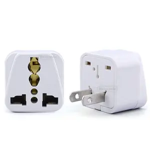 Adaptador de 2 pines para enchufe de EE. UU., adaptador de Japón, dos pines planos, conector estándar de EE. UU.