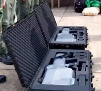 Valise de transport de qualité militaire, étanche et anti-poussière, avec mousse découpée avec précision pour une utilisation tactique et industrielle
