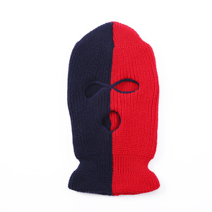 Fashion Knitted Ski Masks Full Face Winter Hats 3 Hole Hats Embroidery <strong>Custom</strong> <strong>Balaclava</strong> - Product Image 5