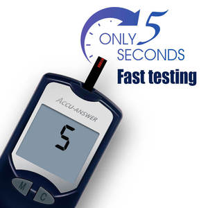 Glucómetro Portátil JYTOP para el Control de la <span class=keywords><strong>Diabetes</strong></span> con Pantalla Grande, Monitor de Azúcar en Sangre - Product Image 2